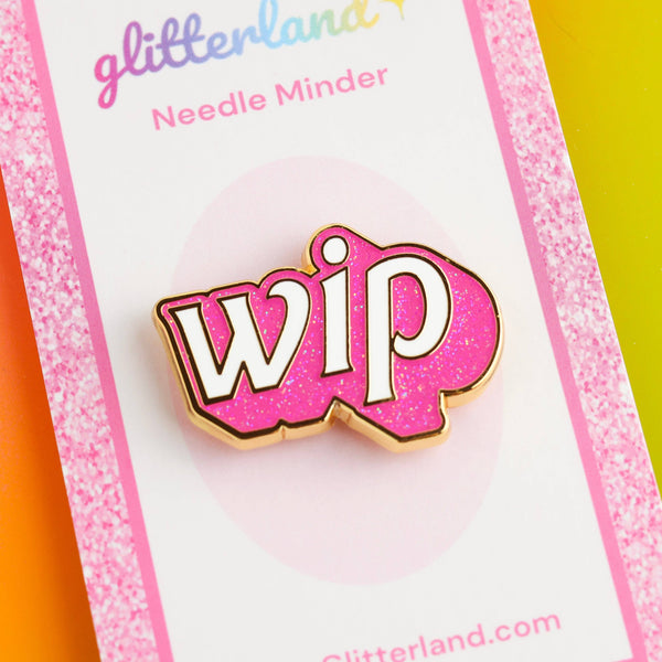 GLITTERLAND | WIP Needle Minder