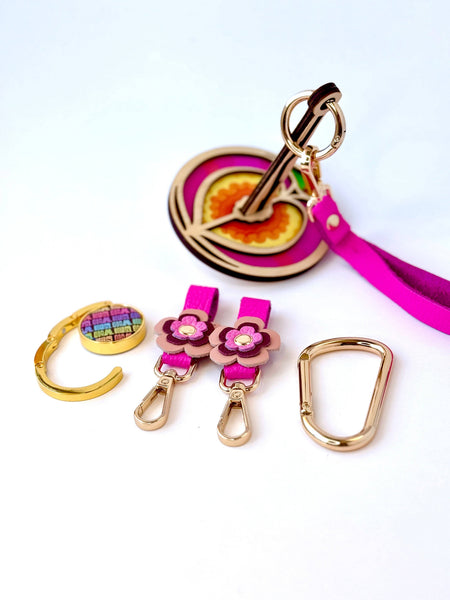 LEMONWOOD | Peach Flower Minder Clip/Hook