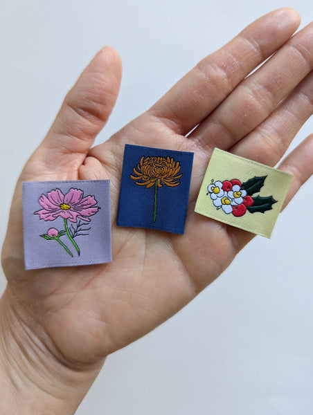 INTENSELY DISTRACTED | Variety Pack Labels - Birth Month Flowers Series 4