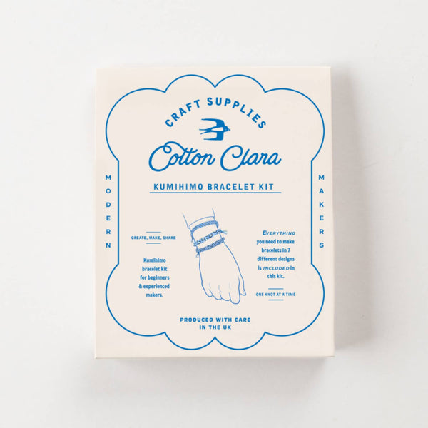 COTTON CLARA | Kumihimo Friendship Bracelet Kit