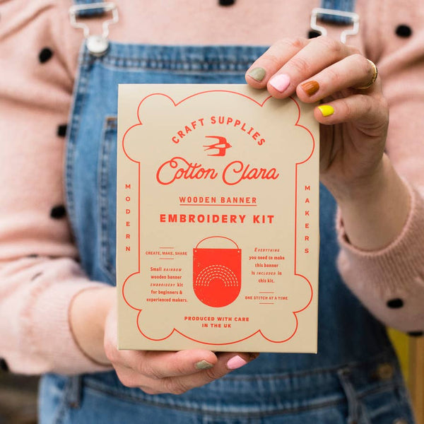 COTTON CLARA | Rainbow Embroidery Board Kit
