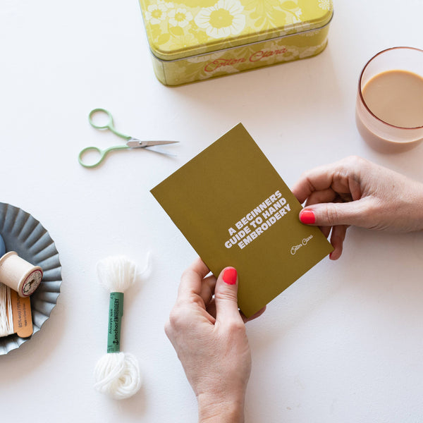 COTTON CLARA | Beginner's Guide to Embroidery Booklet