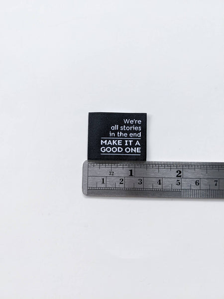 INTENSELY DISTRACTED |  Woven Luxe Labels - We're All Stories