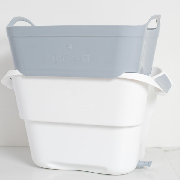 STRUCKET 19L Interlocking Strainer Bucket with Plug