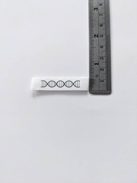 INTENSELY DISTRACTED | Cotton Luxe Labels - Double Helix DNA