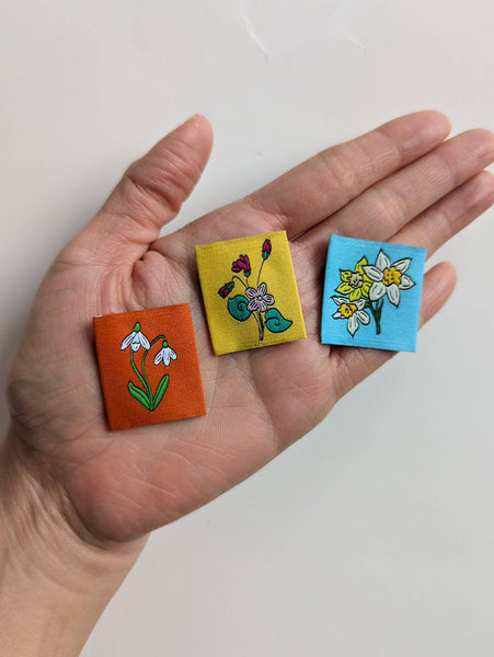INTENSELY DISTRACTED | Variety Pack Labels - Birth Month Flowers Series 1