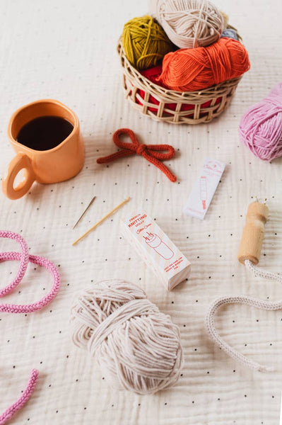 COTTON CLARA | French Knitting Bobbin – Wooden Dolly