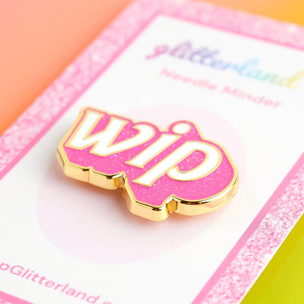 GLITTERLAND | WIP Needle Minder