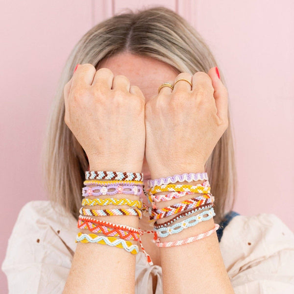 COTTON CLARA | Friendship Bracelet Kit: Colourway A