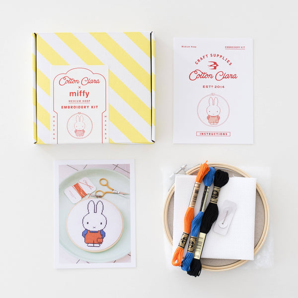COTTON CLARA | Miffy Dungaree Cross Stitch Kit