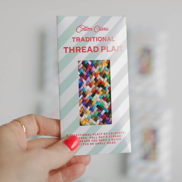 COTTON CLARA | Traditional Thread Plait for Mending