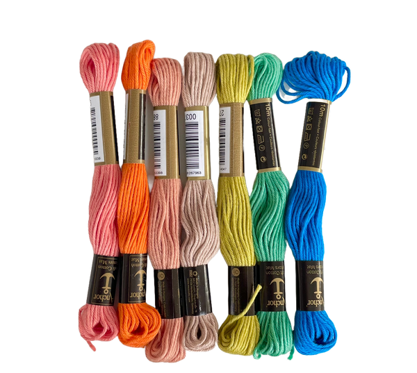 COTTON CLARA | Friendship Bracelet Kit: Colourway A