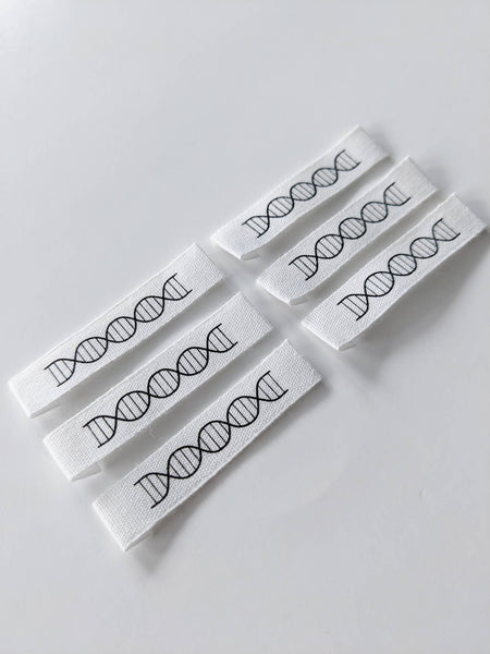 INTENSELY DISTRACTED | Cotton Luxe Labels - Double Helix DNA