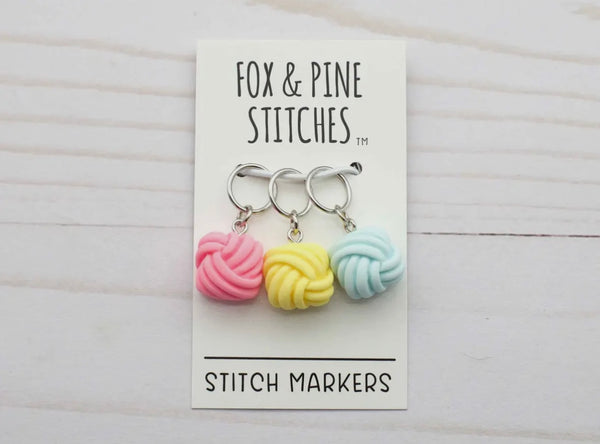 Square Knot - Stitch Markers