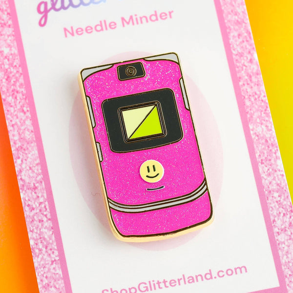 GLITTERLAND | Y2K Flip Phone Needle Minder