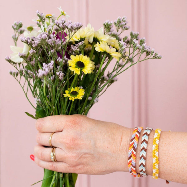 COTTON CLARA | Friendship Bracelet Kit: Colourway A