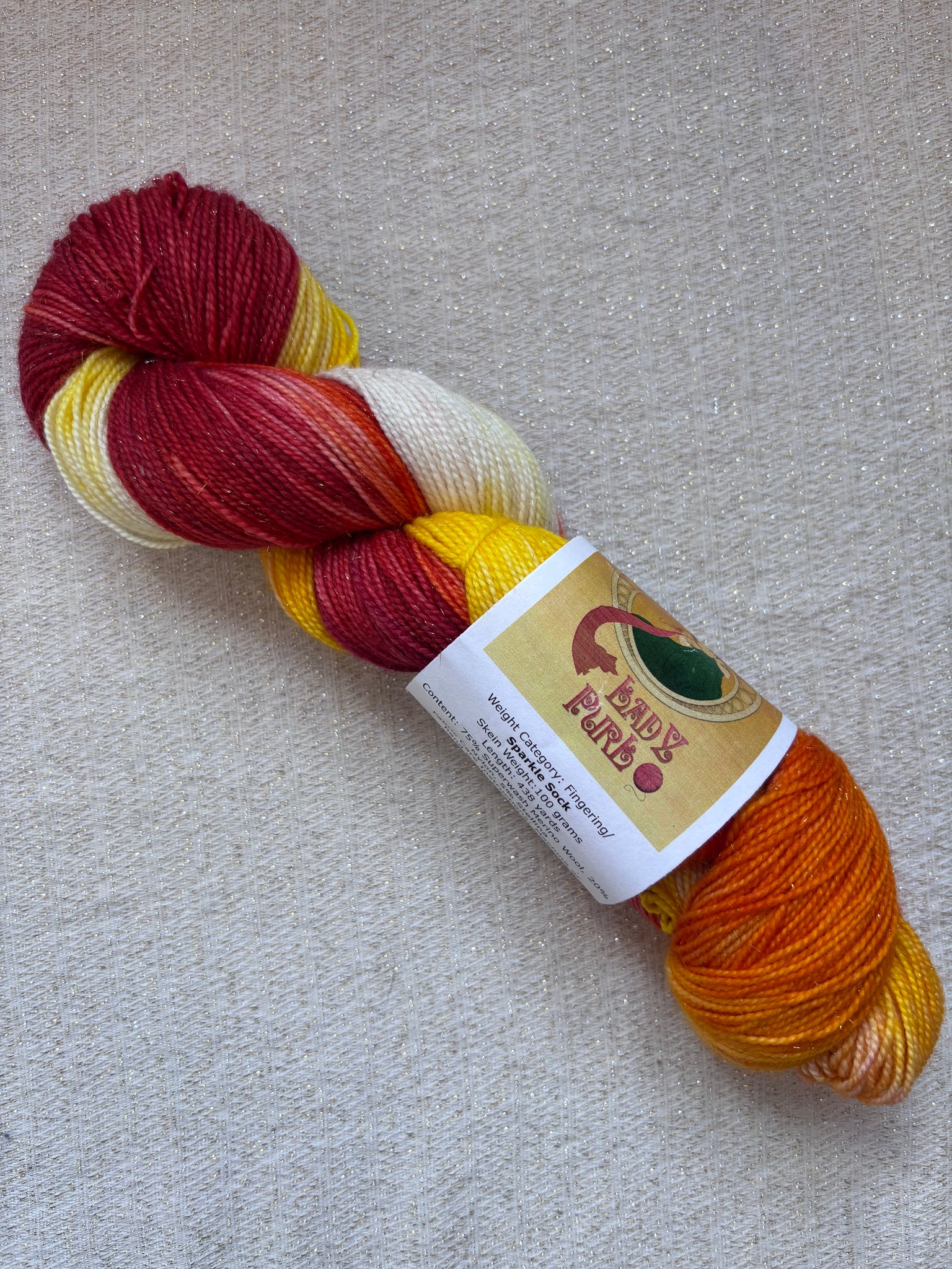 Lady Purl Sparkle Sock