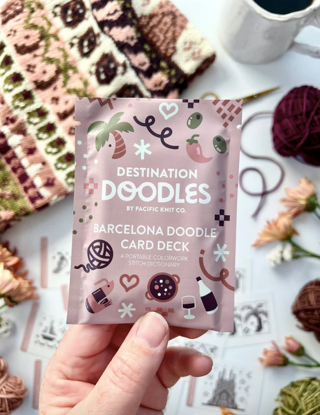 Doodle Card Deck - Barcelona Destination (foil pack)