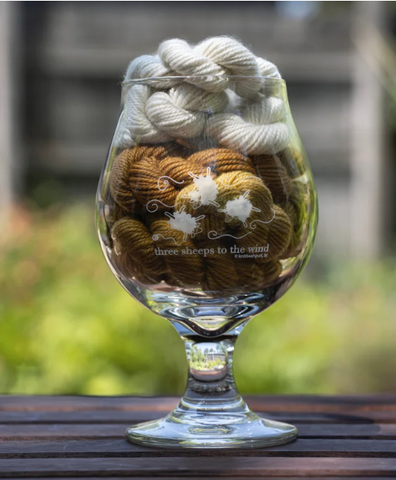 Belgian Style Beer Glass - Three Sheeps to the Wind