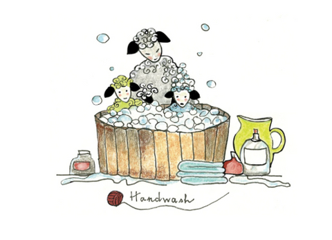 Greeting Card - Handwash