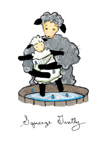 Greeting Card - Squeeze Gently