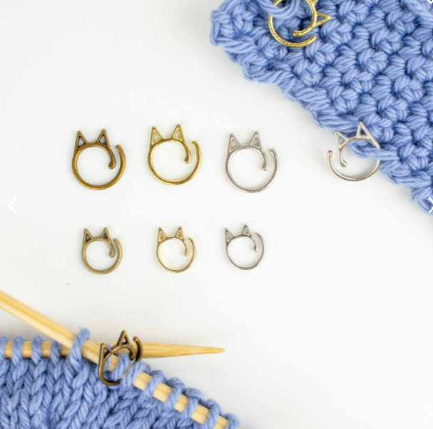 Cat Clips – Simple Removable Stitch Markers