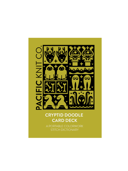 PACIFIC KNIT CO | Cryptid Doodle Card Deck