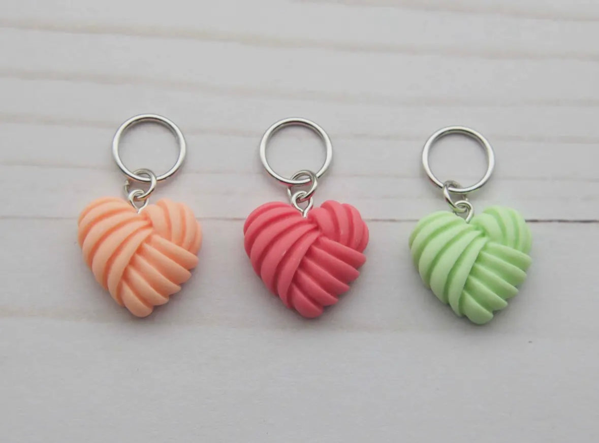 Heart Knot - Stitch Markers