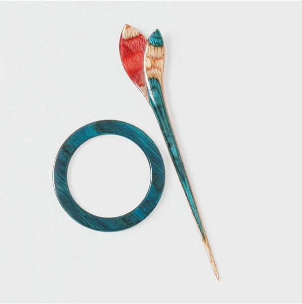 KNITPRO | Symfonie Shawl Stick with Broche