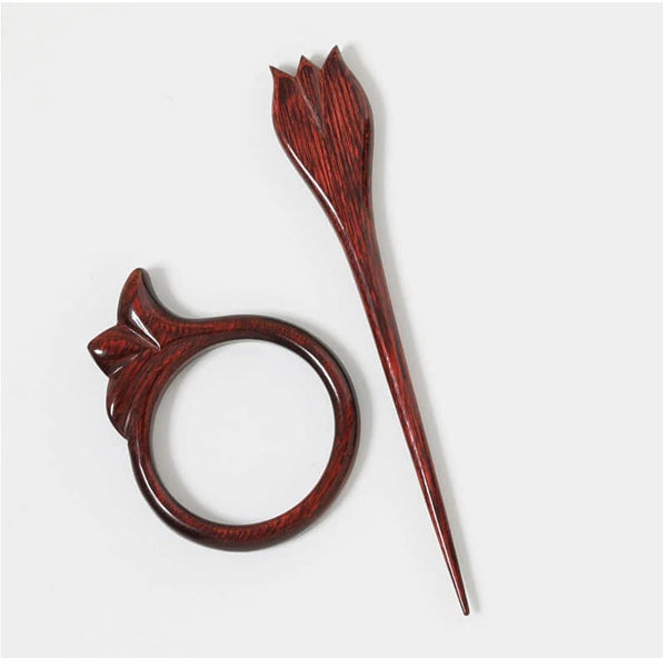 KNITPRO | Symfonie Shawl Stick with Broche