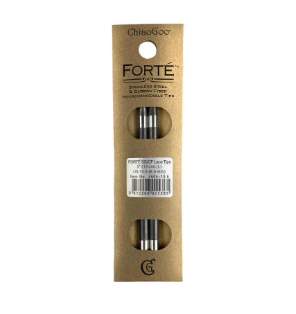 Forté™ Stainless Steel & Carbon Fiber Tips - 5" (10 cm)