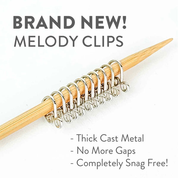 Melody Clips – Simple Locking Stitch Markers