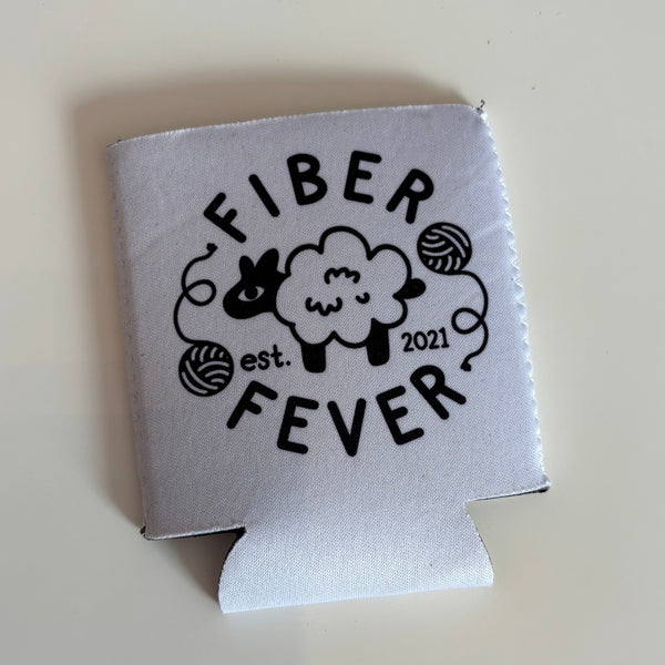 Fiber Fever Can Coozie
