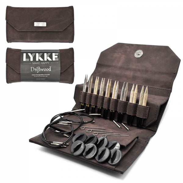 LYKKE | DRIFTWOOD 3.5" Circular Interchangeable Needle Set