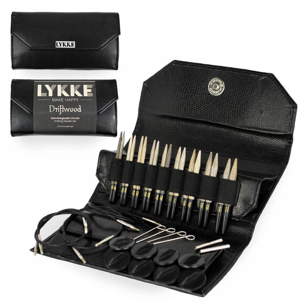 LYKKE | DRIFTWOOD 3.5" Circular Interchangeable Needle Set