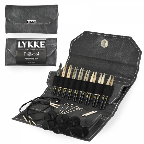 LYKKE | DRIFTWOOD 3.5" Circular Interchangeable Needle Set