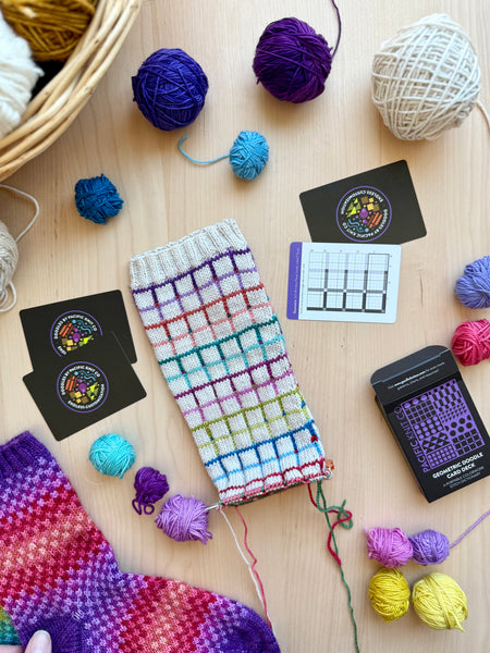 PACIFIC KNIT CO | Core Card Deck - Geometric Doodle