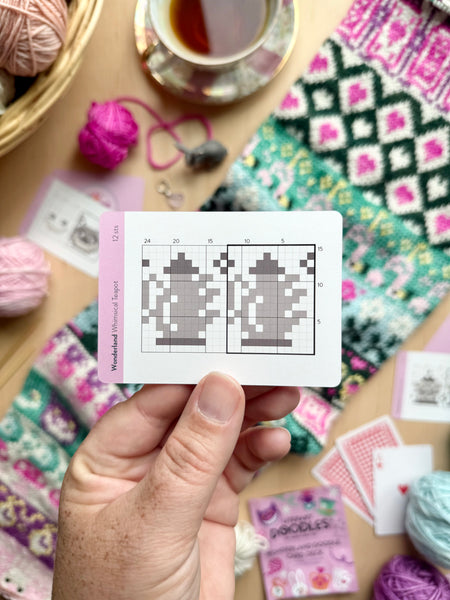PACIFIC KNIT CO | Wonderland Doodle (Literary Card Deck)