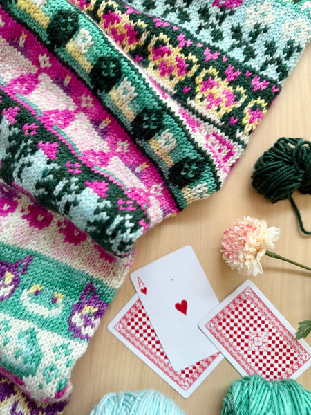 PACIFIC KNIT CO | Wonderland Doodle (Literary Card Deck)