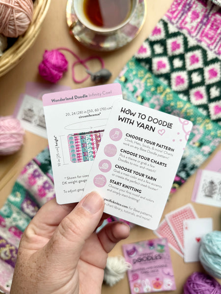 PACIFIC KNIT CO | Wonderland Doodle (Literary Card Deck)