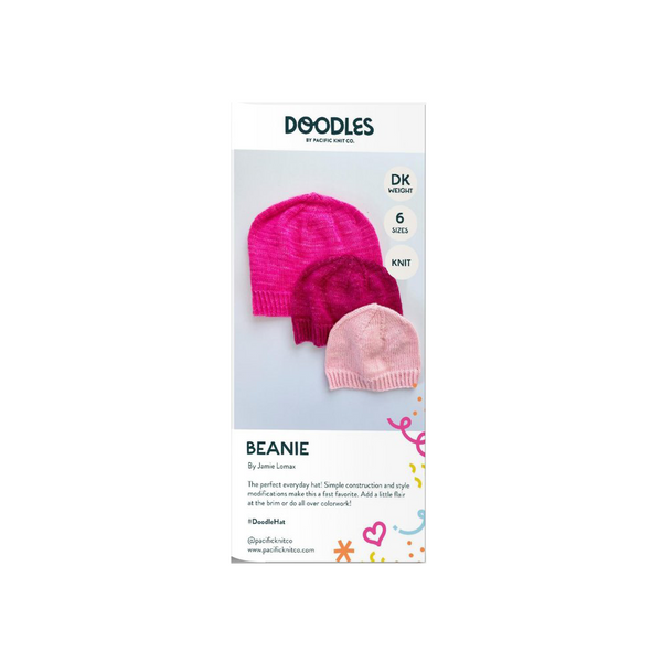 PACIFIC KNIT CO | Base Doodle Beanie 1 Pattern Brochure - DK