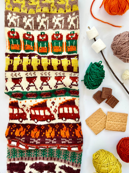 PACIFIC KNIT CO | Camping Doodle Card Deck (expansion)