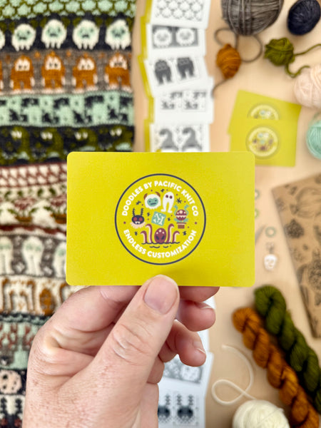 PACIFIC KNIT CO | Cryptid Doodle Card Deck