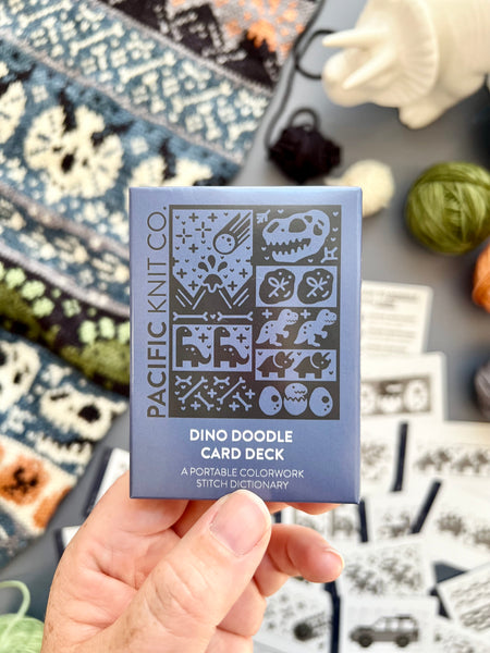 PACIFIC KNIT CO | Dino Doodle Card Deck (expansion)