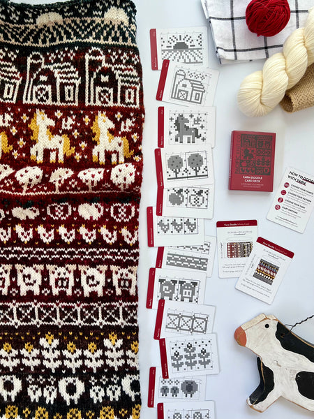 PACIFIC KNIT CO | Farm Doodle Card Deck (expansion)