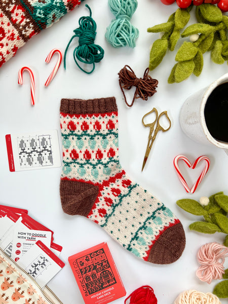 PACIFIC KNIT CO | Holiday 3 Doodle (Expansion Card Deck)