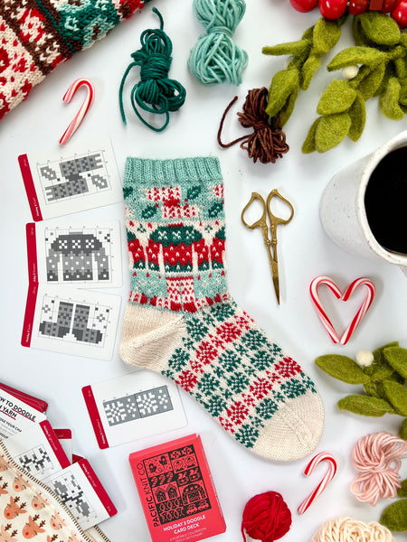PACIFIC KNIT CO | Holiday 3 Doodle (Expansion Card Deck)