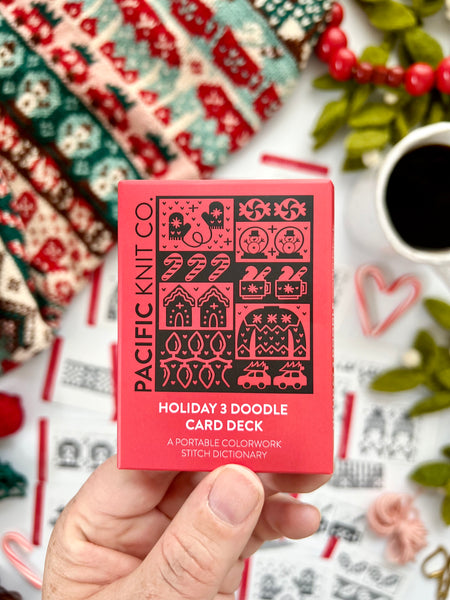 PACIFIC KNIT CO | Holiday 3 Doodle (Expansion Card Deck)