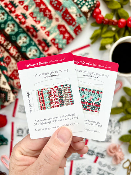 PACIFIC KNIT CO | Holiday 3 Doodle (Expansion Card Deck)