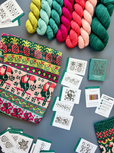 PACIFIC KNIT CO | Jungle Doodle (Expansion Card Deck)